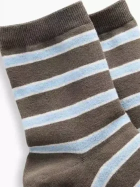 Stripete halvhøye sokker