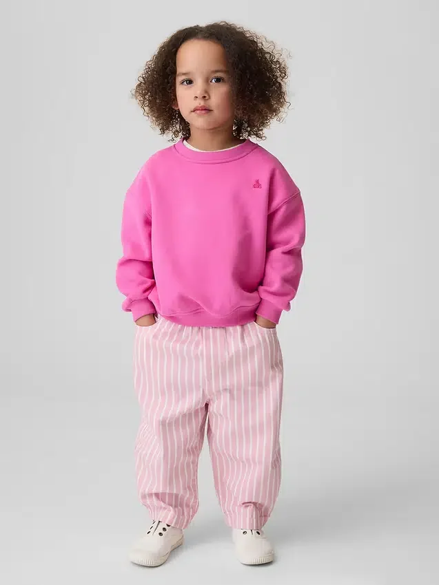 Stripete pull-on-jeans for Baby og Småbarn