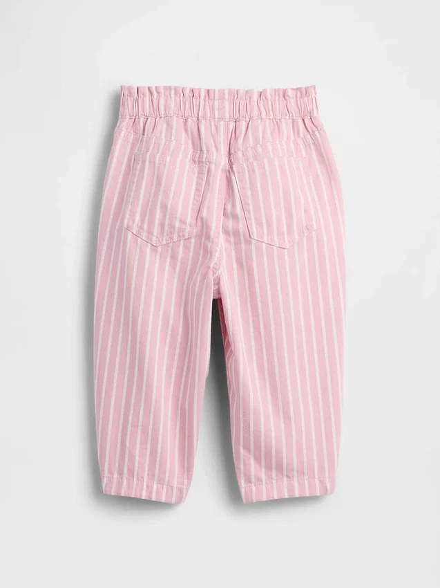 Stripete pull-on-jeans for Baby og Småbarn