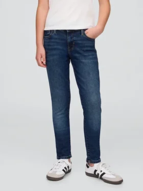 Super skinny jeans for barn med middels høy midje