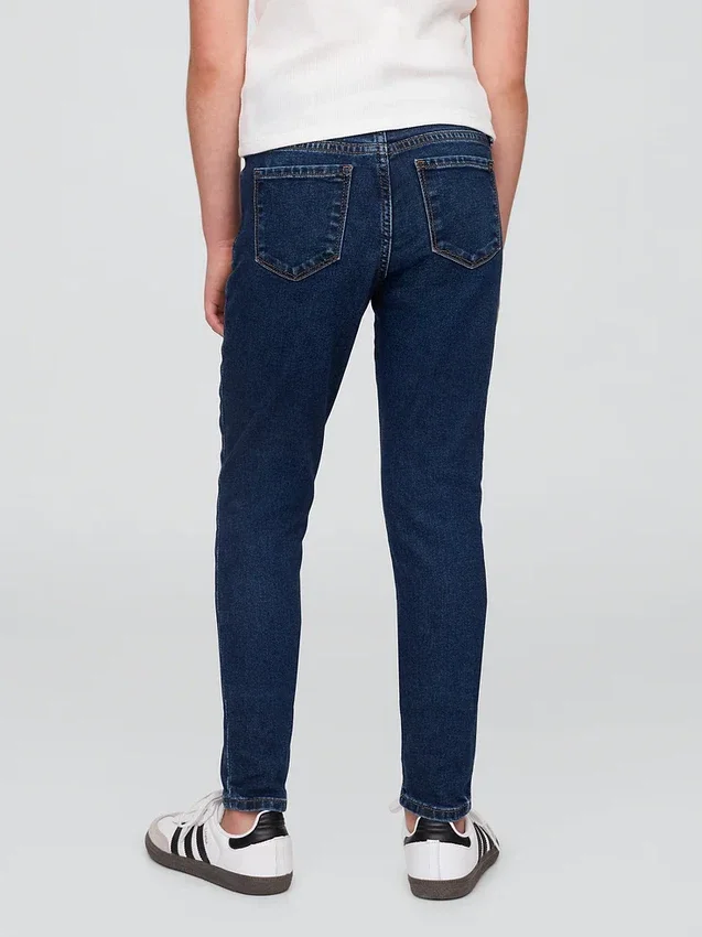 Super skinny jeans for barn med middels høy midje
