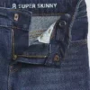 Super skinny jeans for barn med middels høy midje