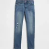 Super skinny jeans for barn med middels høy midje