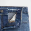 Super skinny jeans for barn med middels høy midje
