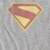 Superman 2025-logo T-skjorte for barn med fullfarget «distress»-grafikk