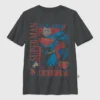 Superman Retro-T-skjorte med grafisk trykk for barn