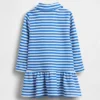 Sweatshirtkjole med halv glidelås for Baby og Småbarn