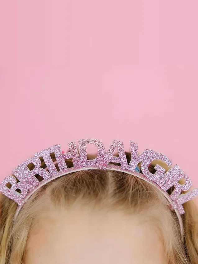 Sweet Wink «Birthday Girl»-hårbånd for jenter