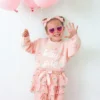 Sweet Wink Birthday Girl Sprinkle-strikkegenser