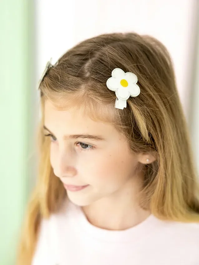 Sweet Wink Daisy-blomsterklips-sett