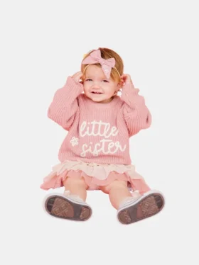Sweet Wink Little Sister strikket genser