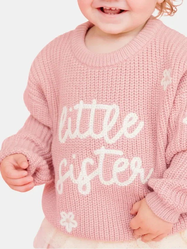 Sweet Wink Little Sister strikket genser