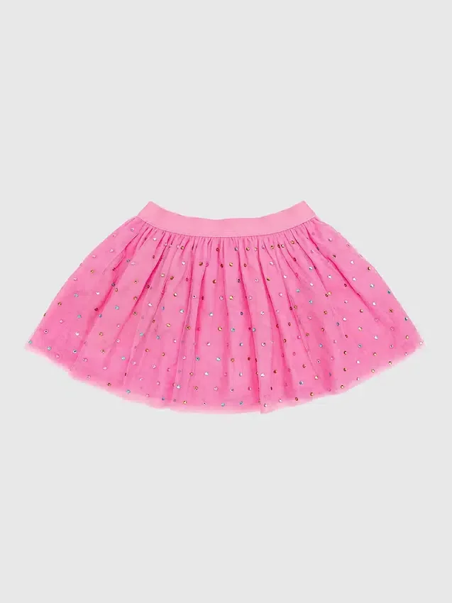 Sweet Wink-tutu i bringebærfarge med rhinestones