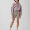 Sykkelshorts med nedbrettbar linning for barn
