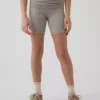Sykkelshorts med nedbrettbar linning for barn
