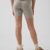 Sykkelshorts med nedbrettbar linning for barn