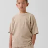 T-skjorte for barn i tykk bomull