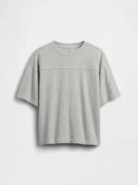 T-skjorte for barn i tykk bomullsjersey
