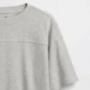 T-skjorte for barn i tykk bomullsjersey