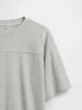 T-skjorte for barn i tykk bomullsjersey