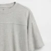 T-skjorte for barn i tykk bomullsjersey