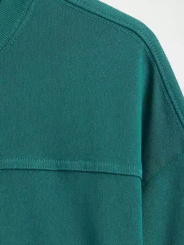 T-skjorte for barn i tykk bomullsjersey