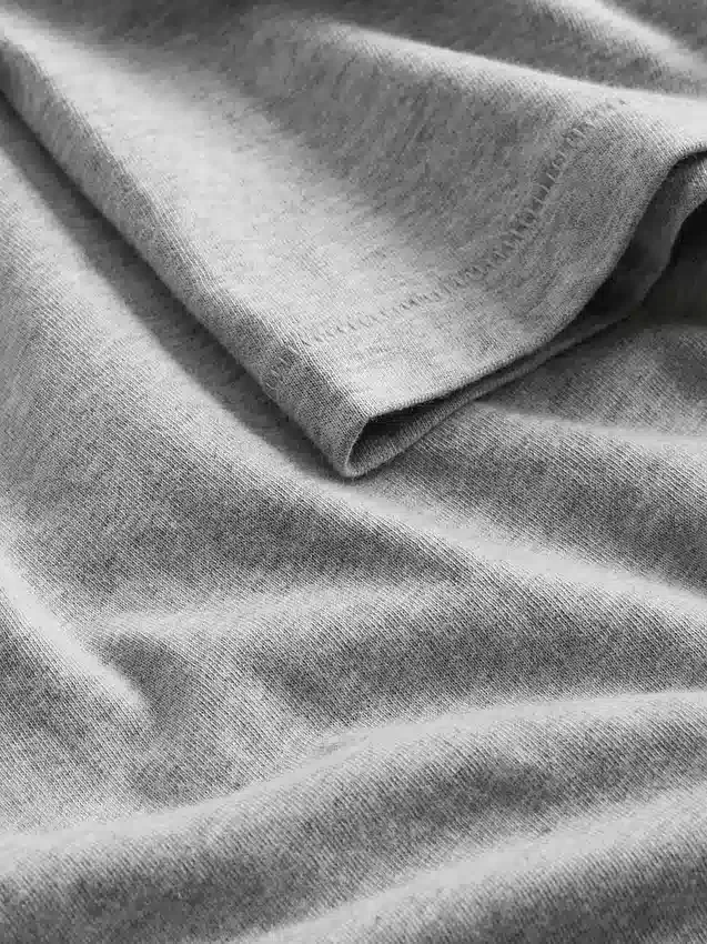 T-skjorte i tettstrikket jersey