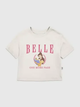 T-skjorte med «Belle»-motiv for småbarn