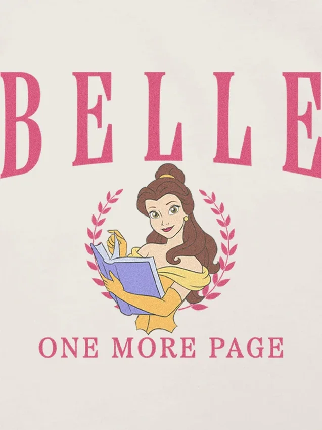 T-skjorte med «Belle»-motiv for småbarn