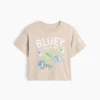 T-skjorte med Bluey-motiv for Baby og Småbarn