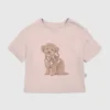 T-skjorte med «Doggie Bow»-motiv for småbarn