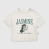 T-skjorte med grafisk trykk for småbarn – Jasmine