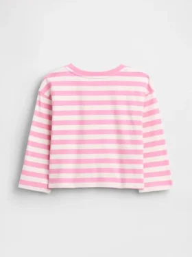 T-skjorte med hjerte på lommen for Baby og Småbarn – Mix & Match