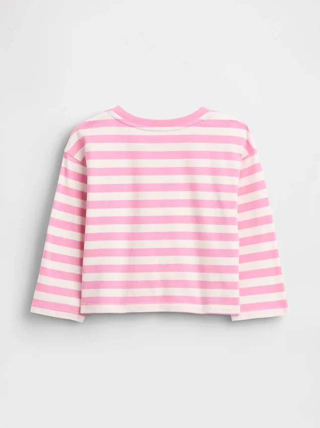 T-skjorte med hjerte på lommen for Baby og Småbarn – Mix & Match
