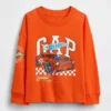 T-skjorte med Hot Wheels-motiv for Baby og Småbarn