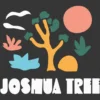 T-skjorte med «Joshua Tree»-motiv for småbarn