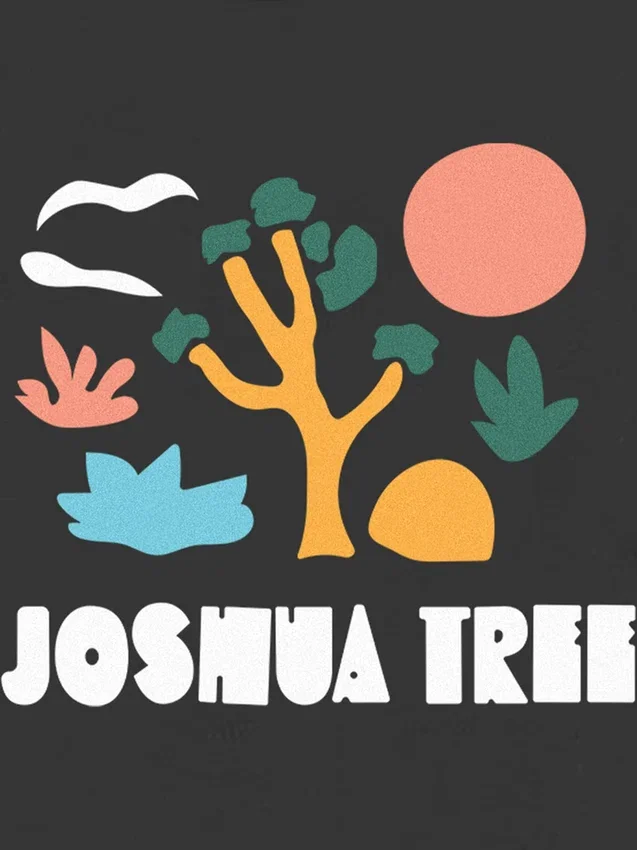 T-skjorte med «Joshua Tree»-motiv for småbarn
