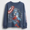 T-skjorte med Marvel-motiv for Baby og Småbarn