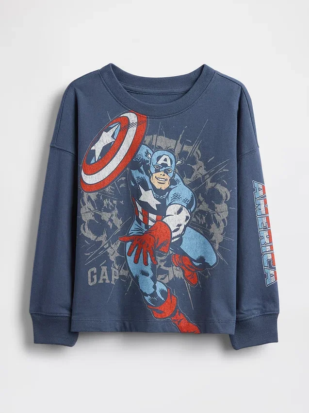 T-skjorte med Marvel-motiv for Baby og Småbarn