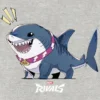 T-skjorte med «Marvel Rivals Jeff the Shark»-motiv for småbarn