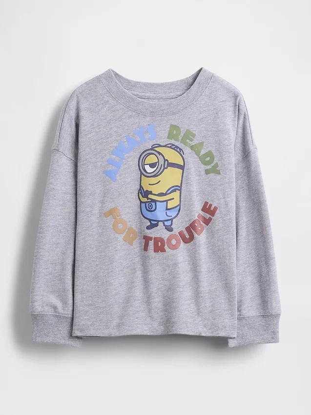 T-skjorte med Minion-motiv for Baby og Småbarn