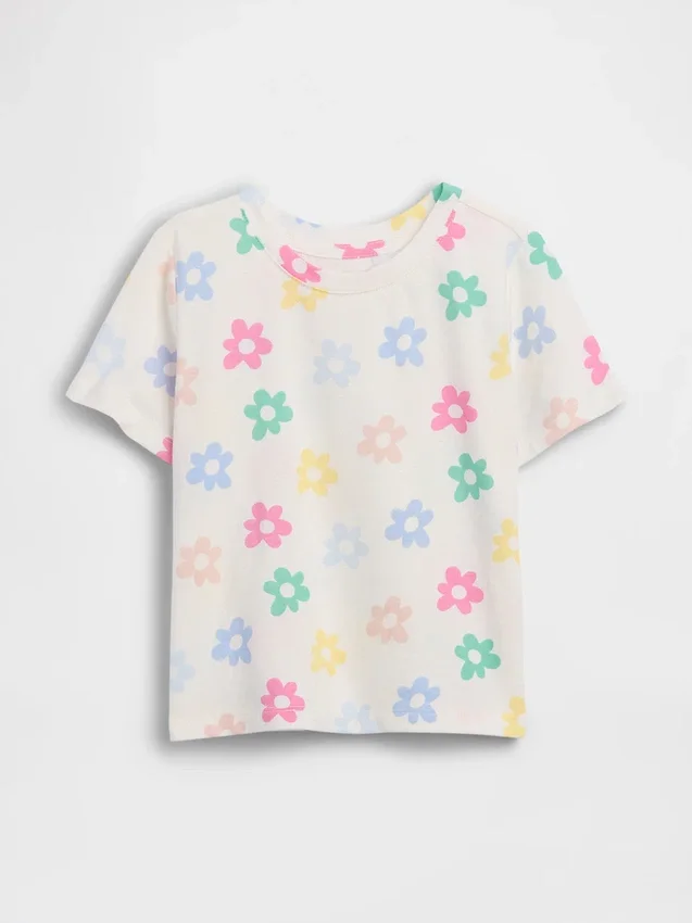 T-skjorte med mønster for Baby og Småbarn – Mix & Match