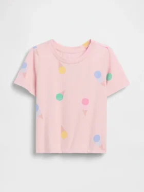 T-skjorte med mønster for Baby og Småbarn – Mix & Match