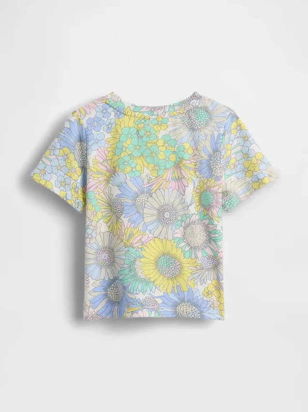 T-skjorte med mønster for Baby og Småbarn – Mix & Match