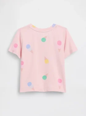 T-skjorte med mønster for Baby og Småbarn – Mix & Match