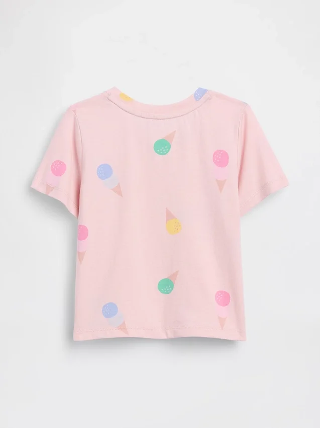 T-skjorte med mønster for Baby og Småbarn – Mix & Match