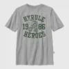 T-skjorte med «Nintendo Zelda Hyrule Heroes»-motiv for barn