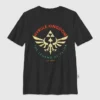 T-skjorte med «Nintendo Zelda Hyrule Kingdom»-motiv for barn
