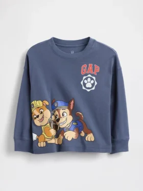 T-skjorte med Paw Patrol-motiv for Baby og Småbarn