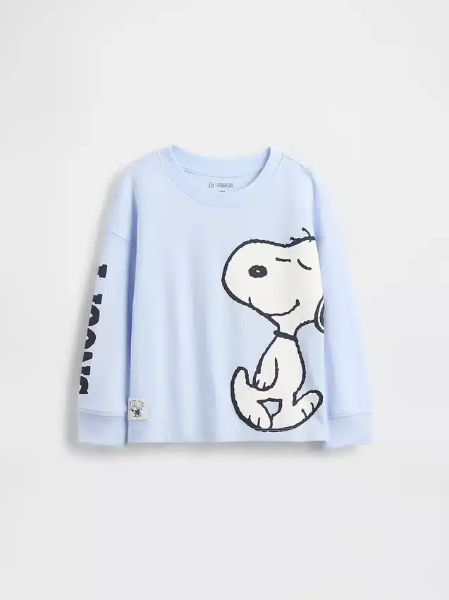 T-skjorte med Peanuts-motiv for Baby og Småbarn
